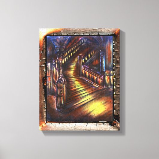 灯台 キャンバスプリント (正面)