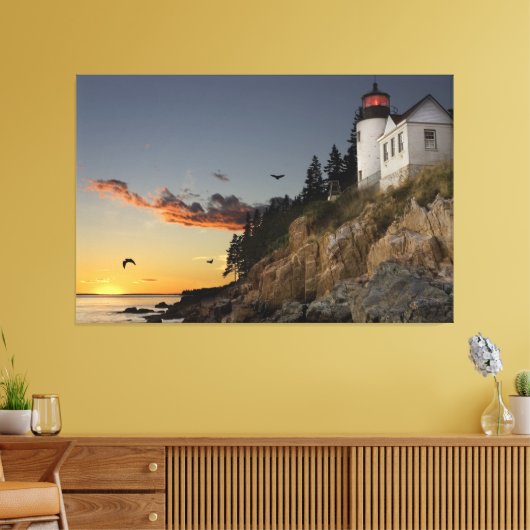 灯台 キャンバスプリント (インサイチュ (リビング))