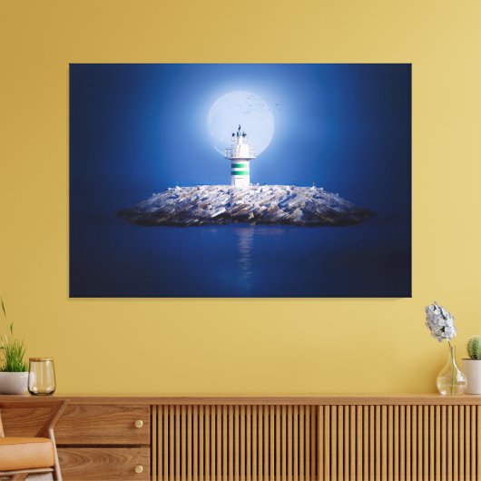 灯台 キャンバスプリント (インサイチュ (リビング))