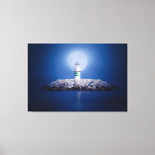 灯台 キャンバスプリント (正面)