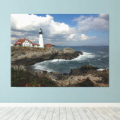 灯台 キャンバスプリント (インサイチュ (ウッドフロア))