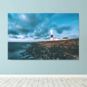 灯台 キャンバスプリント (インサイチュ (ウッドフロア))