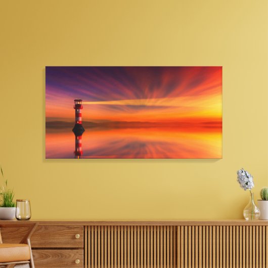 灯台 キャンバスプリント (インサイチュ (リビング))