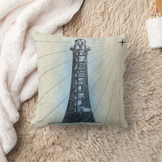 灯台 クッション (ブランケット)