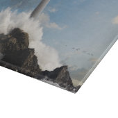 灯台 |クラッシュ波のある灯台 カッティングボード (角)