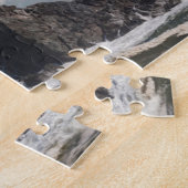 灯台 |クラッシュ波のある灯台 ジグソーパズル (側面)