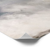 灯台 |クラッシュ波のある灯台 ポスター (角)