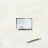 灯台 |クラッシュ波のある灯台 ポストイット (デスク上)