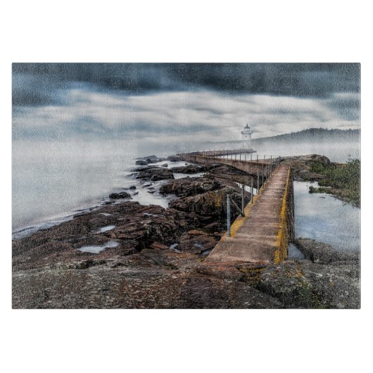 灯台 |グランドマレライトハウスミネソタ カッティングボード (正面)