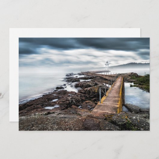 灯台 |グランドマレライトハウスミネソタ サンキューカード (正面/裏面)