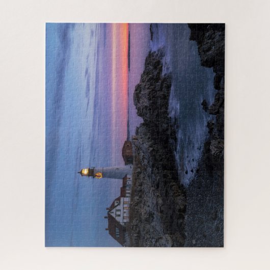 灯台 |ケープ・エリザベス・メイン・ライト・ハウス ジグソーパズル (縦)