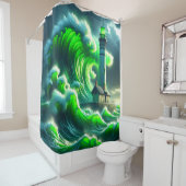 灯台 シャワーカーテン (インサイチュ)