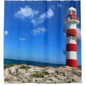 灯台 シャワーカーテン (正面)