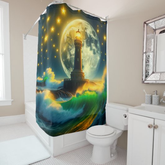 灯台 シャワーカーテン (インサイチュ)