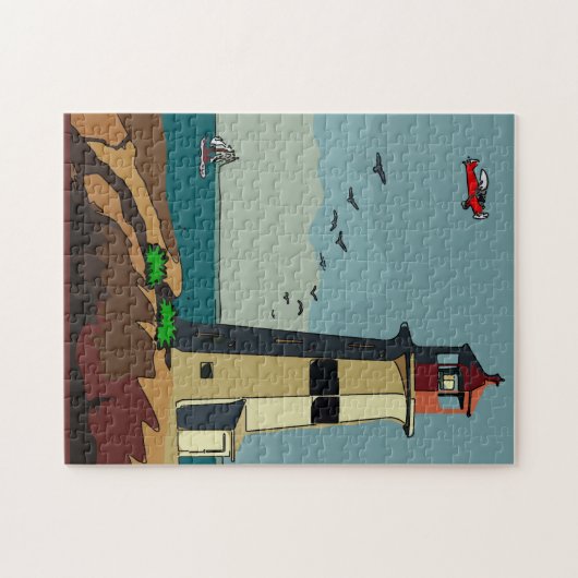 灯台 ジグソーパズル (横)