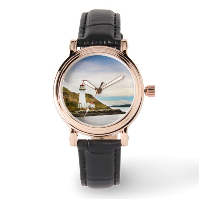 灯台 |ジョージズアイランドライトハウス 腕時計 (正面)