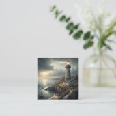 灯台 スクエア名刺 (スタンド正面)