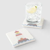 灯台 ストーンコースター (横)