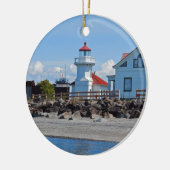 灯台 セラミックオーナメント (左)