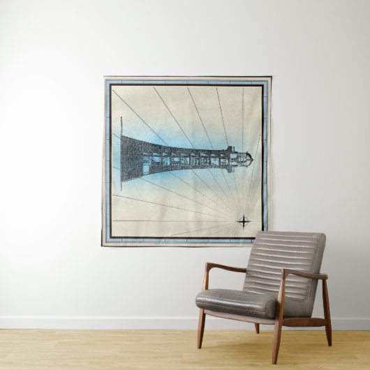 灯台 タペストリー (インサイチュ(横))