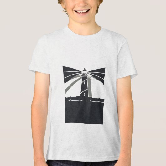 灯台 トライブレンドＴシャツ (正面)