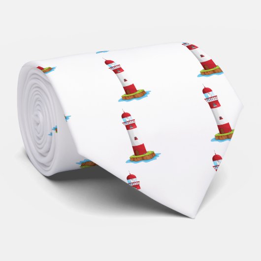 灯台 ネクタイ (ロール)