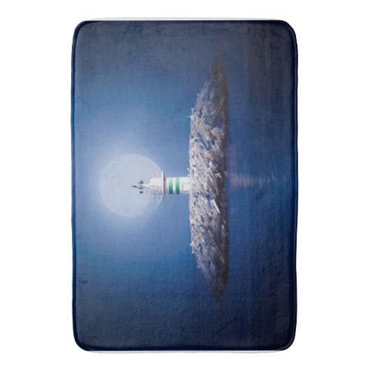 灯台 バスマット (正面縦)