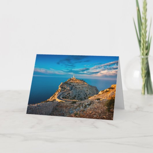 灯台 |バリ島，スペイン カード (正面)