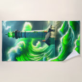 灯台 ビーチタオル (正面)