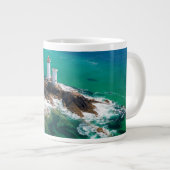 灯台 |フィニセールブレスト・ブレターニュ灯台 ジャンボコーヒーマグカップ (正面右)