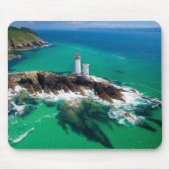 灯台 |フィニセールブレスト・ブレターニュ灯台 マウスパッド (正面)