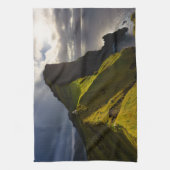 灯台 |フェロー諸島デンマーク キッチンタオル (縦)