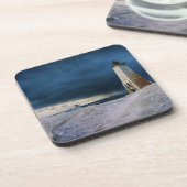 灯台 |フランクフォートライトハウスミシガン湖 コースター (左側)