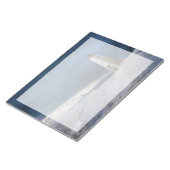 灯台 |フランクフォートライトハウスミシガン湖 ノートパッド (アングル)