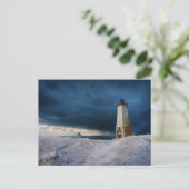 灯台 |フランクフォートライトハウスミシガン湖 ポストカード (スタンド正面)