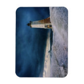 灯台 |フランクフォートライトハウスミシガン湖 マグネット (縦)