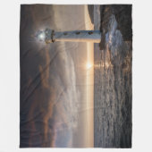 灯台 フリースブランケット (正面)