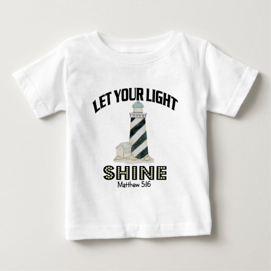 灯台 ベビーTシャツ (正面)