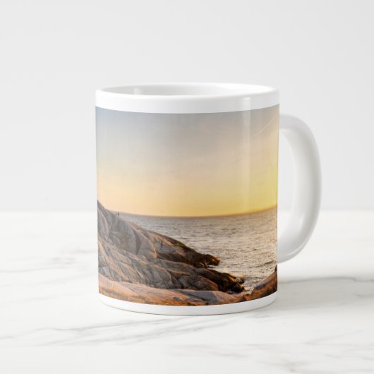 灯台 |ペギーズコーブノバスコシア ジャンボコーヒーマグカップ (正面右)