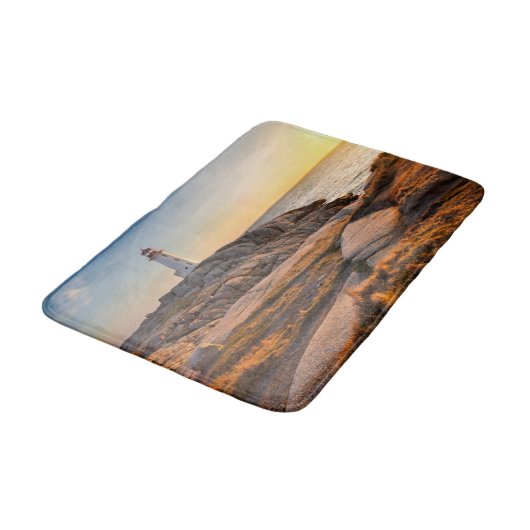 灯台 |ペギーズコーブノバスコシア バスマット (アングル)