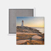 灯台 |ペギーズコーブノバスコシア マグネット (正面/裏面)