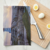 灯台 |ペギーズコーブライトハウスノバスコシア キッチンタオル (四つ折り)