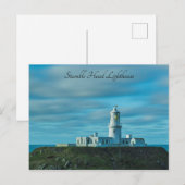 灯台 | ペンブロークシャー ストランブル ヘッド ウェールズ ポストカード (正面/裏面)