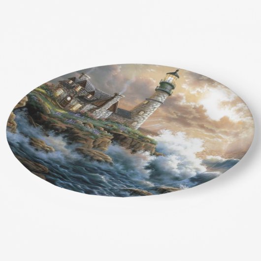 灯台 ペーパープレート (アングル)