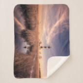 灯台 |ボーディアイランドアウターバンクNC シェルパブランケット (正面)