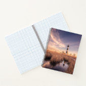 灯台 |ボーディアイランドアウターバンクNC ノートブック (内部)