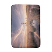 灯台 |ボーディアイランドアウターバンクNC バスマット (正面縦)