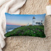 灯台 |ポイントライトハウスブリストルメイン ランバークッション (ブランケット)