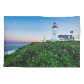 灯台 |ポイントライトハウスブリストルメイン 枕カバー (裏面)