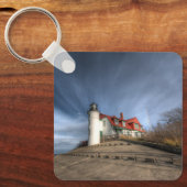 灯台 |ポイント・ベッツィ・レイク・ミシガン キーホルダー (正面)